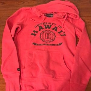 Never used pink university of Hawaii sweater